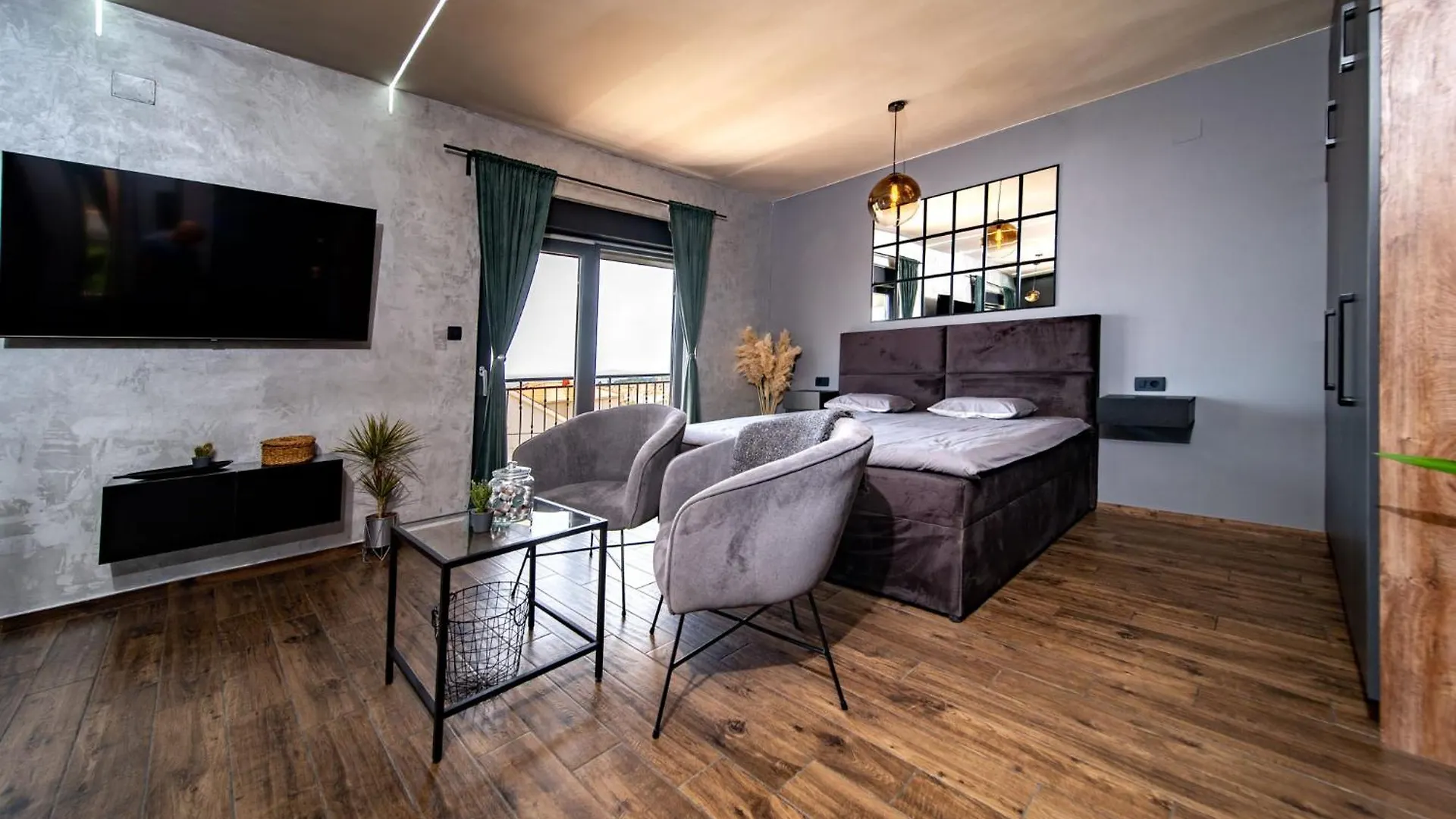 Modern Studio With A Beautiful View Rab Town Apartment